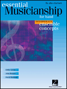 Essential Musicianship for Band Alto Clarinet band method book cover